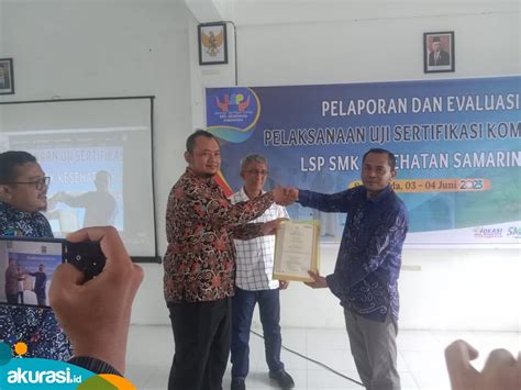 Disdikbud Kaltim Apresiasi USK LSP SMK Kesehatan Samarinda Evaluasi