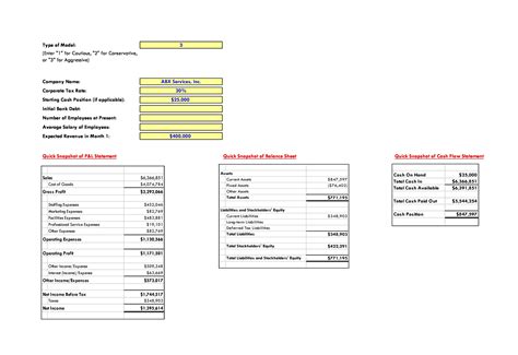 34 Simple Financial Projections Templates (Excel,Word)