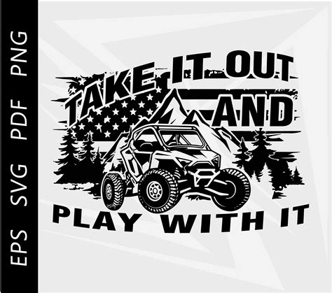 Take It Out And Play With Itpolaris Rzr Sxs Utv Rzr Etsy