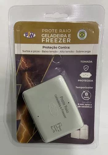 Protetor De Geladeira Freezer Quedas De Energia E Raios V