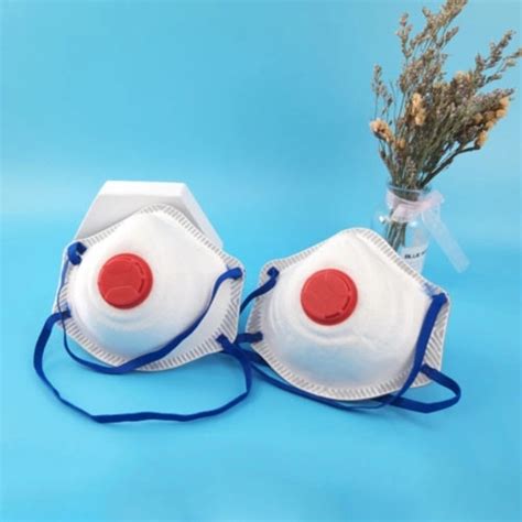 Ffp Head Mounted Cup Shaped Face Mask En Respirator Mask With