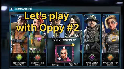 Let S Play With Oppy Commanders Event Let S Earn Some Xp War