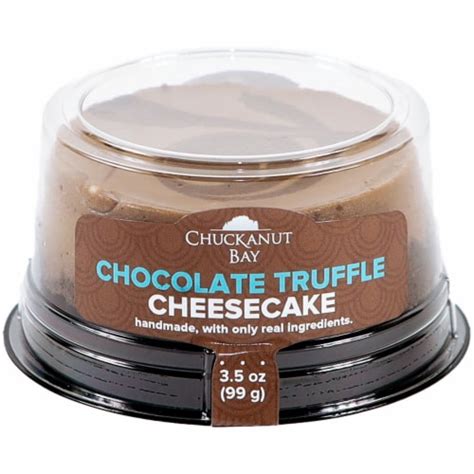 Chuckanut Bay Foods Chocolate Truffle Cheesecake In Oz Kroger