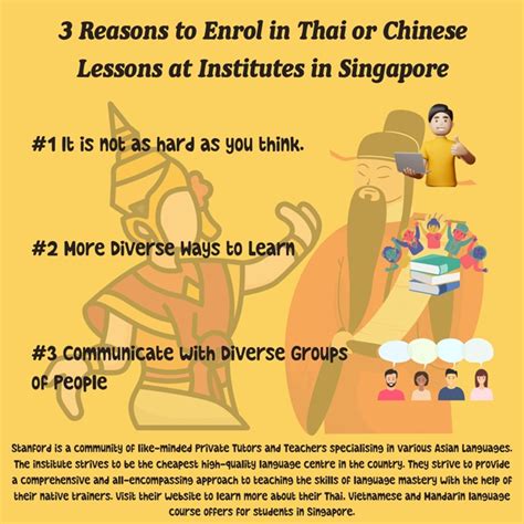 3 Reasons To Enrol In Thai Or Chinese Lessons At Institutes In