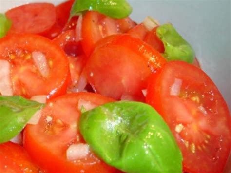 Tomatensalat Ganz Einfach Rezept Mit Bild Kochbar De