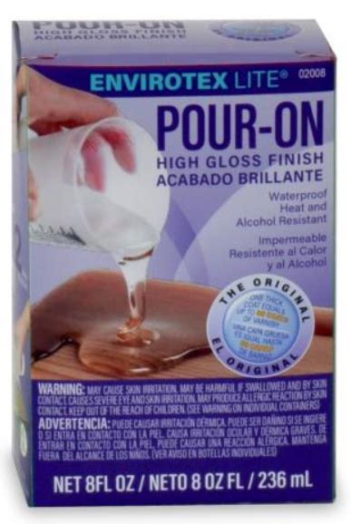 Pour On High Gloss Finish Kit Envirotex Lite Len S Mill