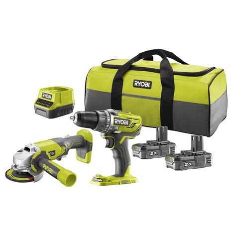 RYOBI R18PDAG 220S ZESTAW Wkrętarka Szlifierka 18V 8954503750