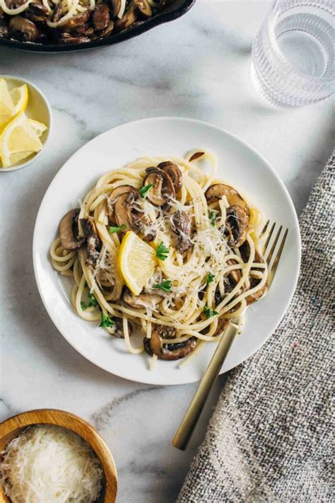 15 Minute Mushroom Pasta Making Thyme For Health