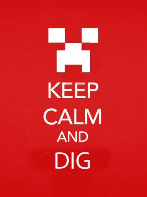 Calm Keep Calm Minecraft Printables