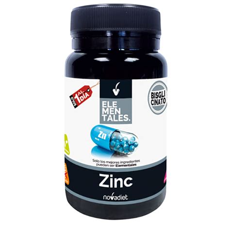 ZINC Bisglicinato cabello piel y uñas sistema inmunológico