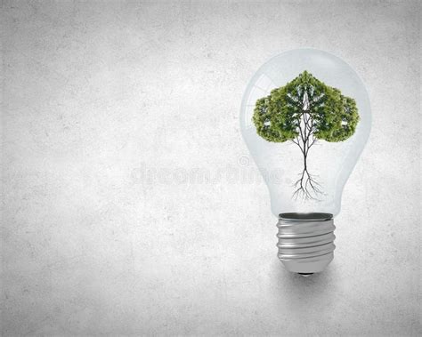 Think Green Stock Image Image Of Mind Future Bulb