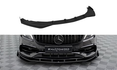 Street Pro Front Splitter Flaps Mercedes Benz A AMG Line W176