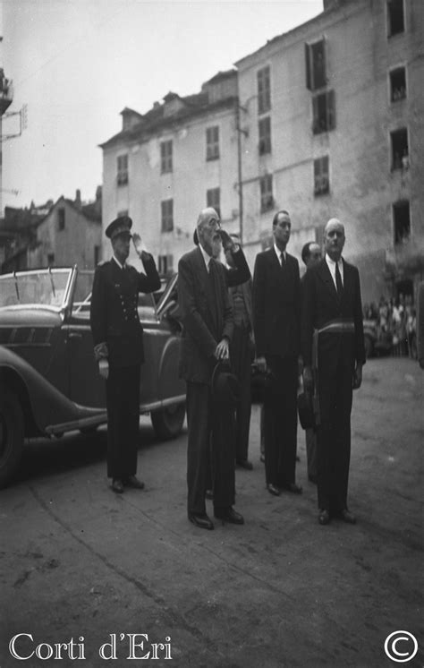 Francisque Gay Visite Corte Le Septembre Corti D Eri