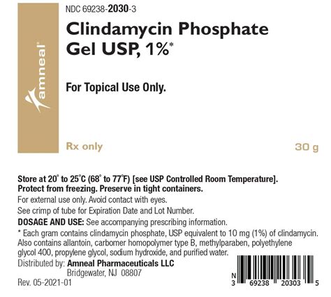 CLINDAMYCIN PHOSPHATE Gel