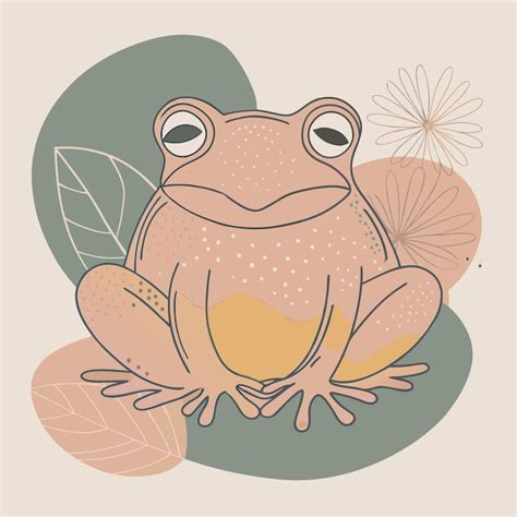 Premium Vector Cartoon Illustration Of Frog Vector