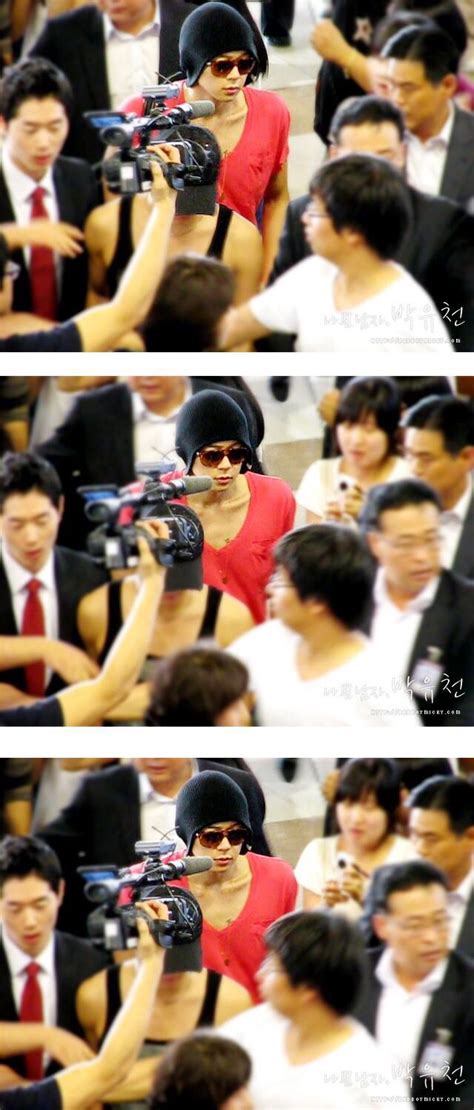 All About Yu Memories Of Yoochun Airport Fashion Runway Jyj Hearts