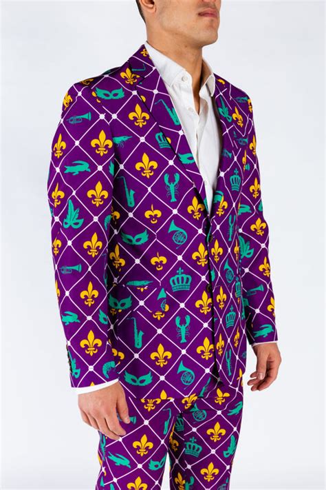 Mardi Gras Diamond Blazer The Bourbon St Special