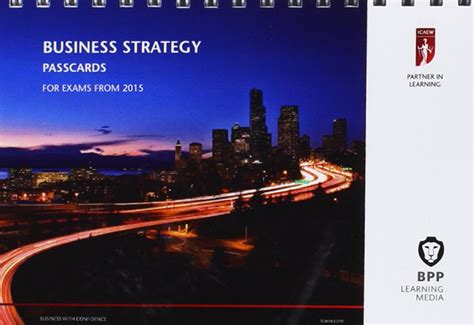 Icaew Business Strategy Passcards Bpp Learning Media 9781472714374 Books