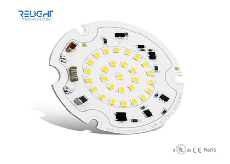 Dc Round Smd Led Pcb Module Al High Power For Ceiling Light Flood