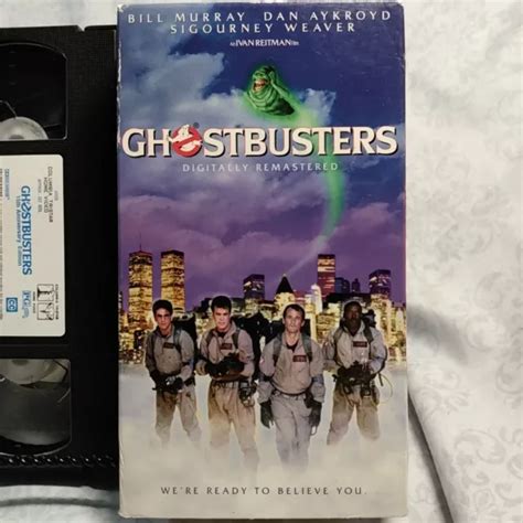 GHOSTBUSTERS VHS 1999 Bill Murray Sigourney Weaver Dan Aykroyd Classic