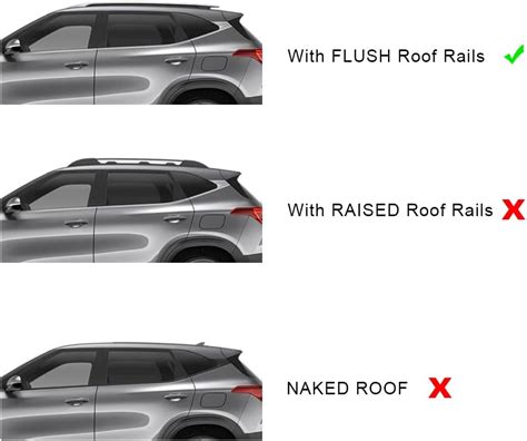 Buy Ezrexpm Lockable Roof Rack Cross Bars Fit For Kia Seltos