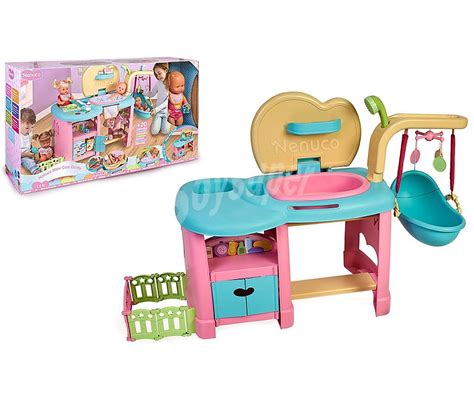 Nenuco Conjunto de juego Maxi Care Centre con muñeco bebé y accesorios