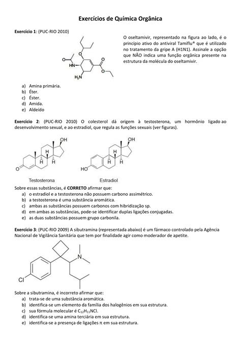 Química Orgânica Estrutura E Função Várias Estruturas