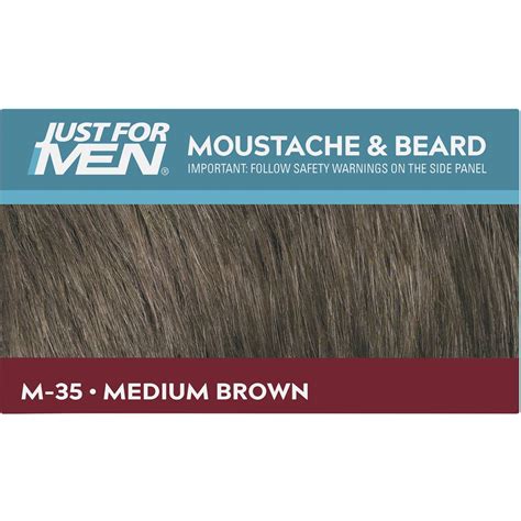 Just For Men Moustache Beard Medium Brown G Woolworths