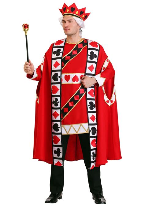 Plus Size King Of Hearts Costume For Men Storybook Costumes