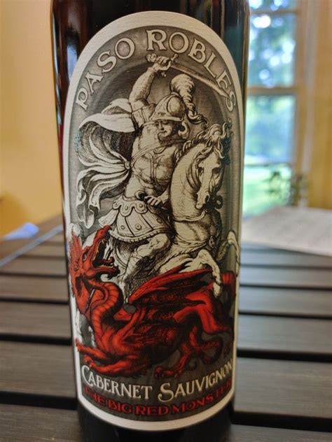 Nv The Big Red Monster Cabernet Sauvignon Usa California Central