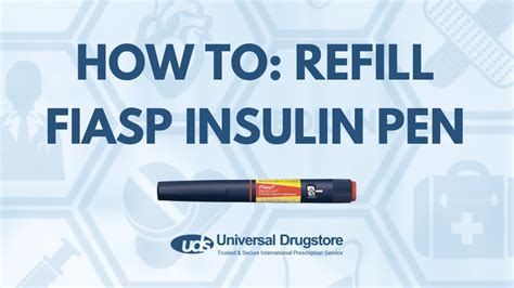 How To Refill Fiasp Insulin Pen How Does It Work