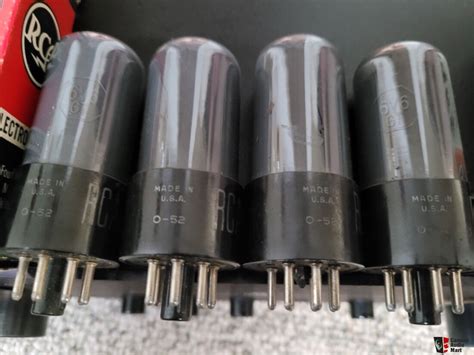 Quad 6V6GT Tubes Matching Date Codes