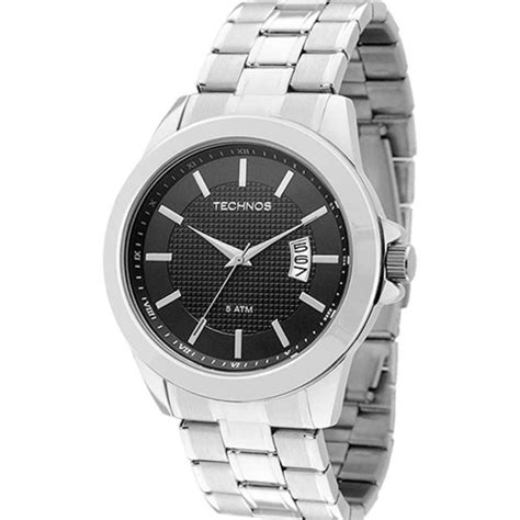 Rel Gio Technos Masculino Classic Steel Knm P No Shoptime