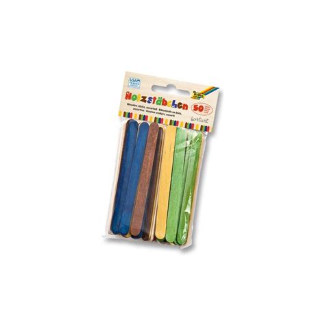 Batonnets De Bois Couleurs Assorties Paquet De Unit S