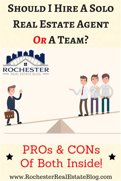 Pros And Cons Of Hiring A Solo Real Estate Agent Versus A Team