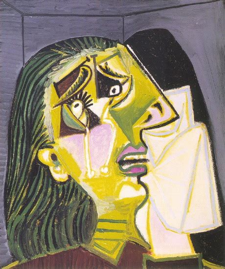 Пабло Пикассо — "Плачущая женщина 10", 1937 год
