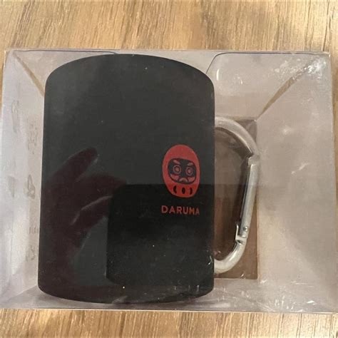 Japanese Daruama Rubber Coated Carabiner Cup Please Depop