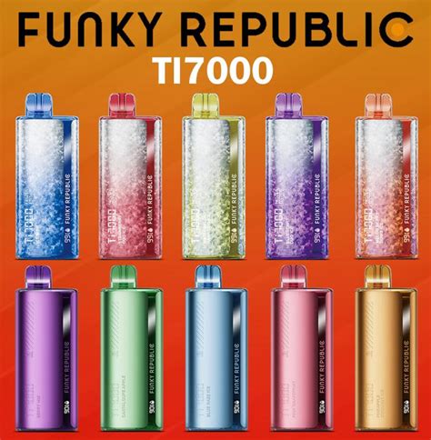 Revolutionizing Vaping With Funky Republic Ti7000 Unveiling The