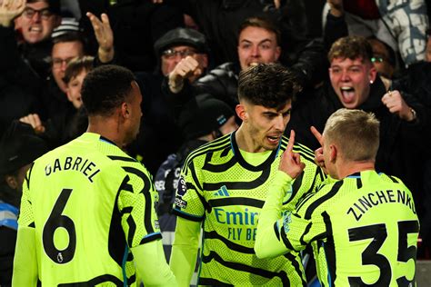 William Saliba And Granit Xhaka React As Kai Havertz Bags The Winner In