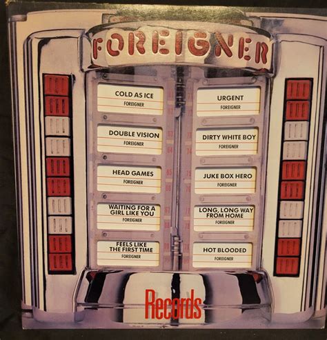 Foreigner Records 1982 Lp Vinyl Record Album Lp Atlantic 80999 1 Ebay