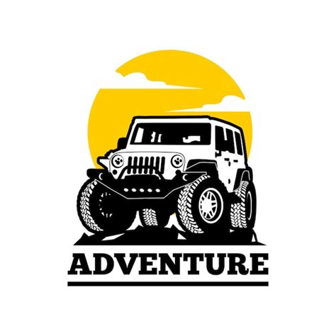 Premium Vector Adventure Suv Offroad Logo Vector