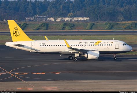 V8 RBG Royal Brunei Airlines Airbus A320 251N Photo By GZ T16 ID