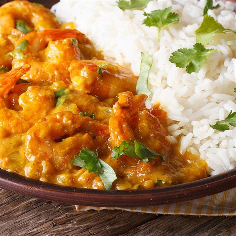 Recette Crevettes Au Curry Et Au Lait De Coco