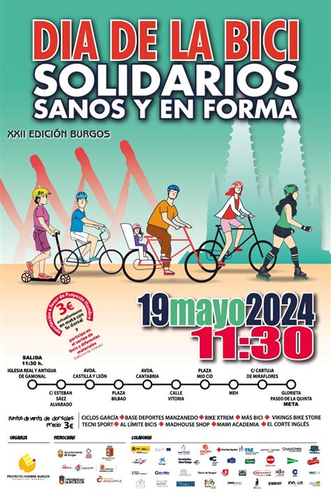 Xxii Edici N Del D A De La Bici Proyecto Hombre Burgos