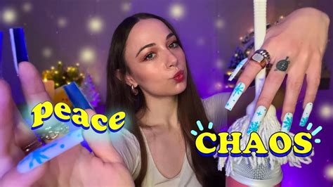 Asmr For Tingles⚡️💥 Unpredictable Peace Chaos 🫠☆ Youtube