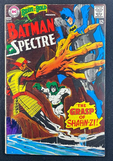 Brave And The Bold 1955 75 Vg 45 Batman Spectre Ross Andru Art