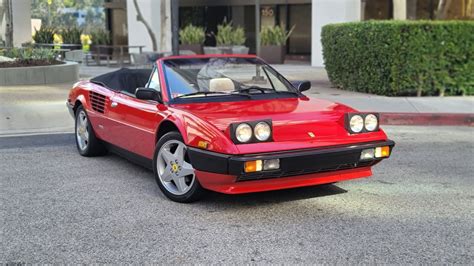 Ferrari Mondial Cabriolet Vintage Car Collector