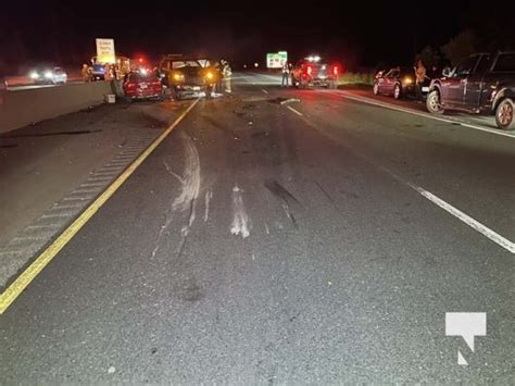 Four Vehicle Collison On Highway 401 Sends One To Hospital Todays