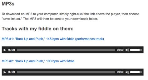 Back Up And Push Online Fiddle Lessons