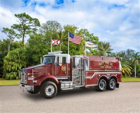 Oley Fire Company Dry Side Tanker Glick Fire Equipment Company